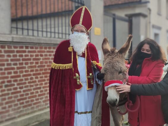 Photo Saint Nicolas 2021 à Préseau